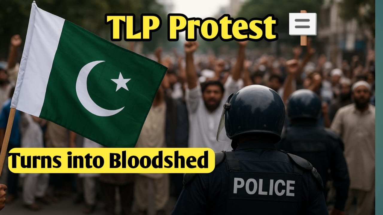 Protest IN Pakistan By TLP Against Government Of Pakistan2025